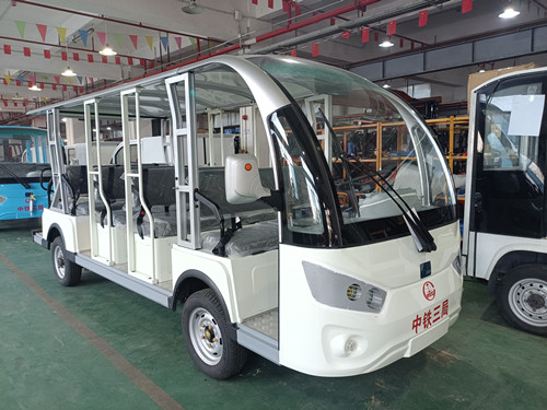 防爆蓄電池觀光工具車GDB-14